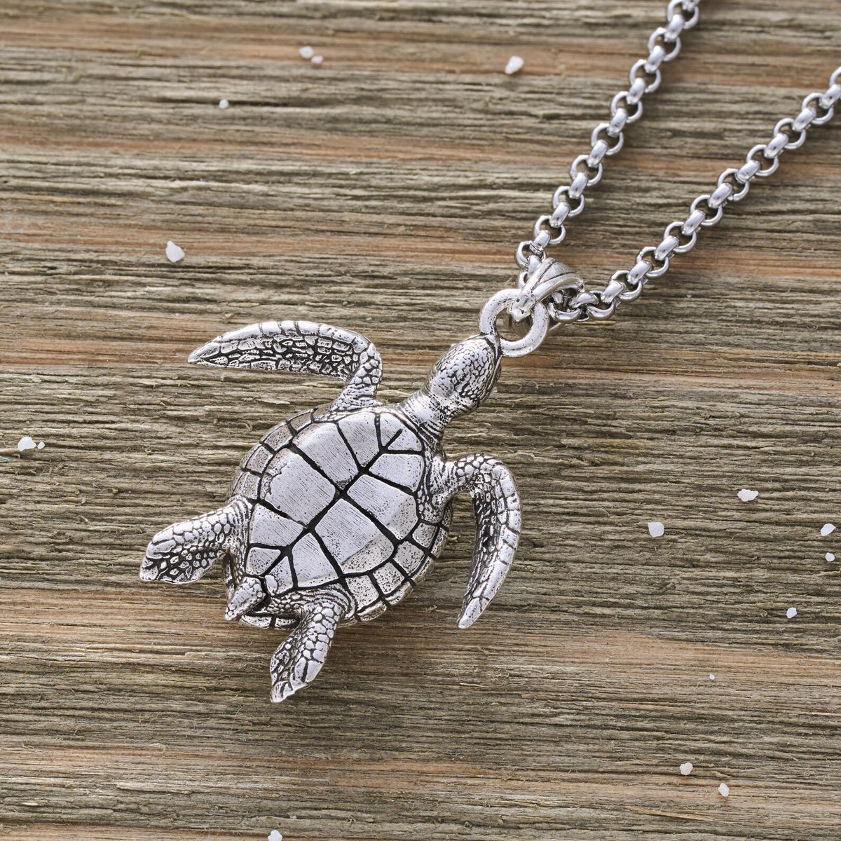 SEA TURTLE EARRING AND NECKLACE SET