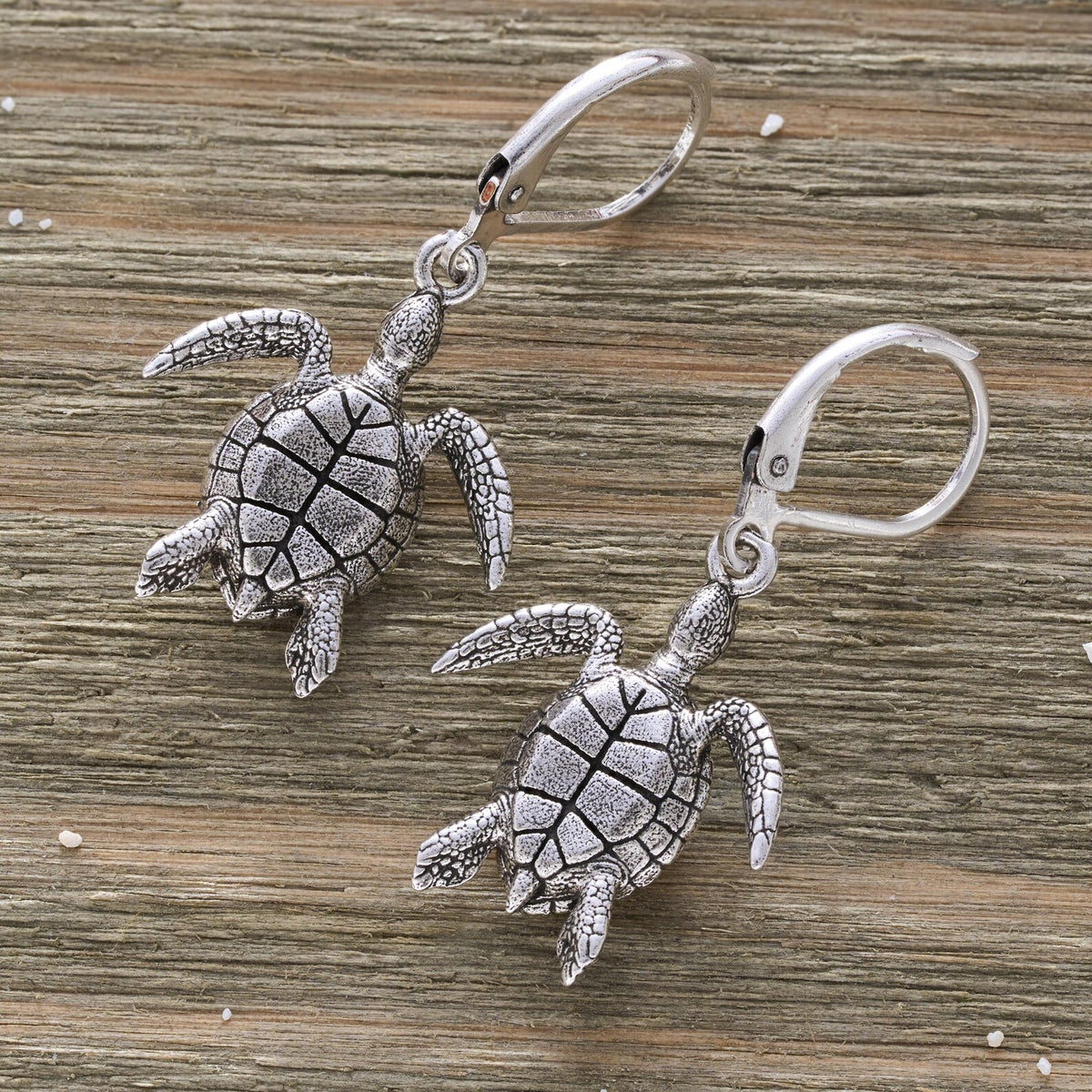 SEA TURTLE EARRING AND NECKLACE SET